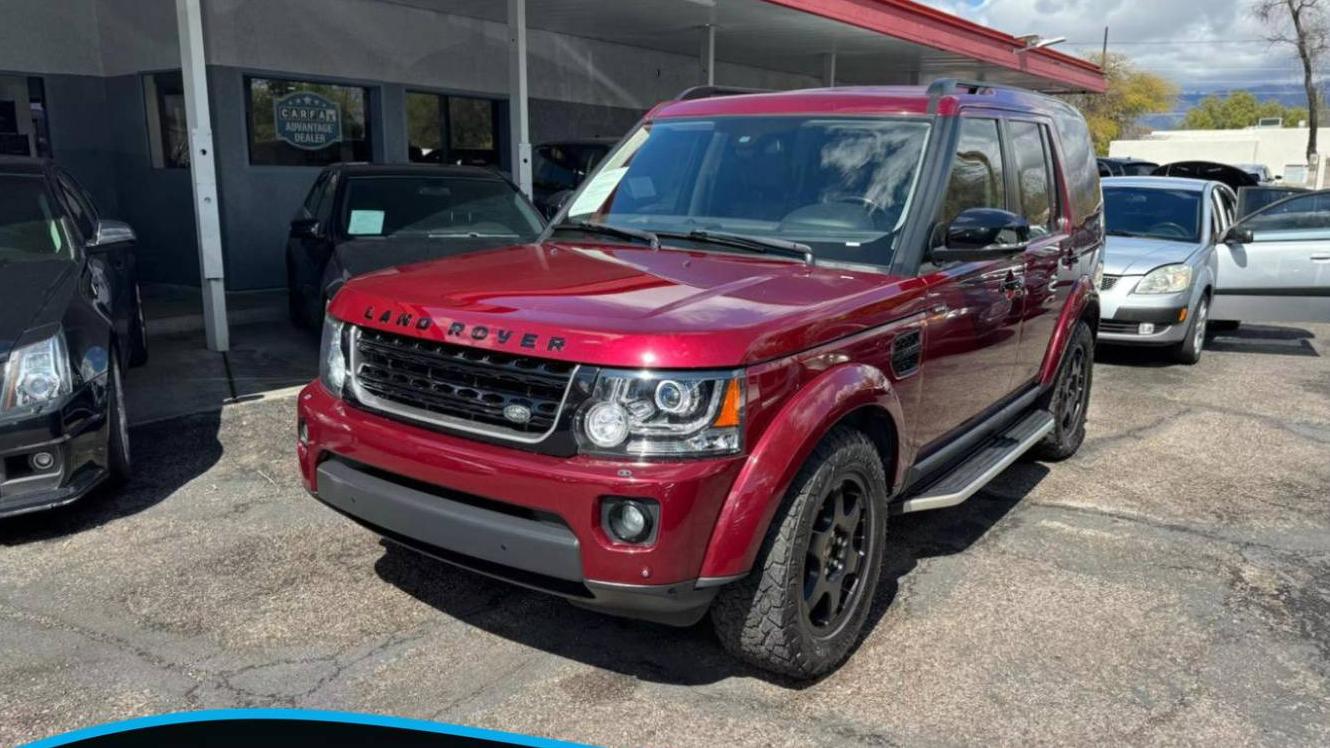 LAND ROVER LR4 2016 SALAG2V63GA835192 image